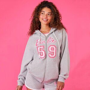 Forever 21 x Barbie™ Zip-Up Hoodie – Size Small​